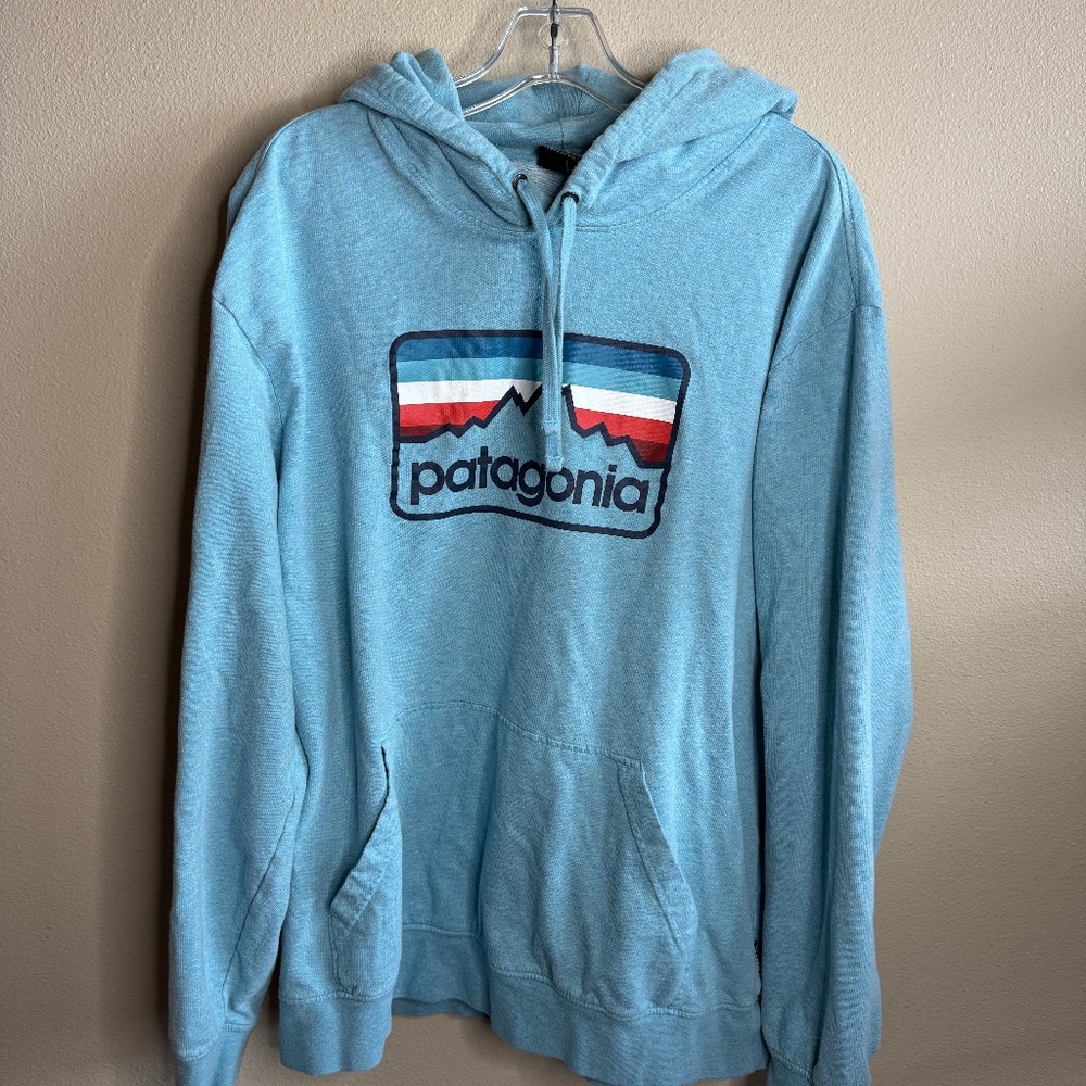 MEN'S PATAGONIA PULL OVER HOODIE LARGE